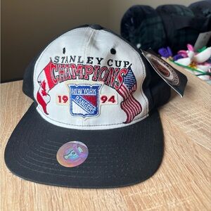 Vintage Starter 1994 New York Rangers Stanley Cup Champions Snapback Hat NWT